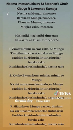 New Catholic Songs: Mkatoliki by Mt Secilia Makuburi