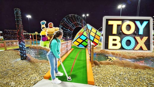 This first-of-its-kind mini golf course changes everything