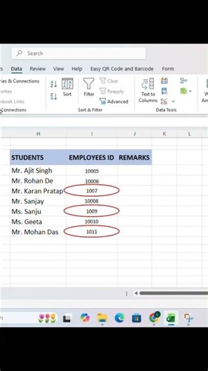 Unlock Hidden Excel Tricks with Data Validation #excel #shorts