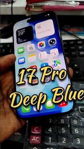 New iPhone 17 Pro Deep Blue Looks INSANE 🔥