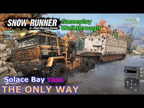 SnowRunner - The Only Way | Solace Bay, Washington (Contract) | Phase 16