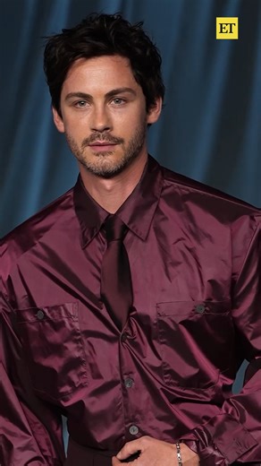 We can’t take our eyes off Logan Lerman at the Academy Museum Gala. 👀💜 | Entertainment Tonight