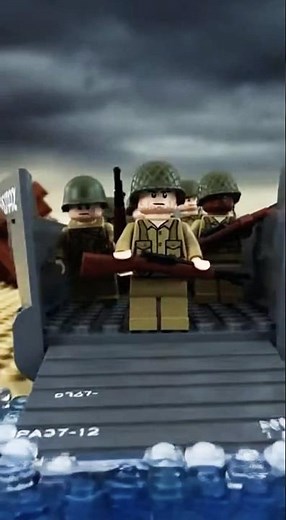 Lego Saving Private Ryan Movie