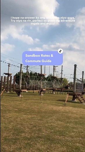 📍 Sandbox Pampanga Activity Rates, Entrance Fee & Commute Guide from Cubao QC #sandbox #sandboxpampanga #sandboxatalviera #poracpampanga #wheninpampanga #adventure #commuteguide #fyp #foryou #outdoordates #outdoordateideas #dateideas #rollercoasterzipline #aerialwalk #wallclimbing #rapelling #freefall #giantswing
