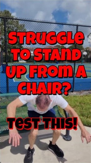 Struggle to Stand Up From a Chair? Test This #FallPrevention #shorts #BalanceTraining #healthyaging