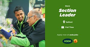 Asda Jobs | Vacancy: Section Leader, Salford