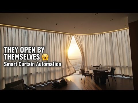 Automated Curtains in Action – The Future of Smart Homes