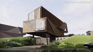 Trackside apartments to be built next to Silverstone unveiled