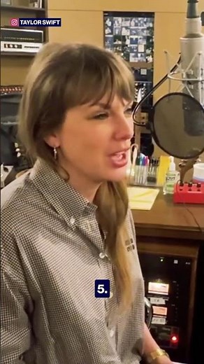 Taylor Swift takes us behind the scenes of recording 'I Knew It, I Knew You' for Toy Story 5 #shorts