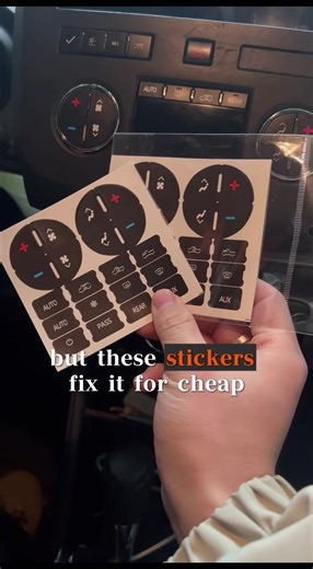 Revamp Your GM AC Buttons with Easy Stickers