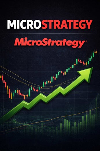 MicroStrategy transformed itself into a leveraged Bitcoin proxy — making the stock highly volatile and tightly linked to crypto cycles. $MSTR 👉 Like & follow for more investing breakdowns. ⸻ #MicroStrategy #Bitcoin #CryptoInvesting #StockTok #MSTR