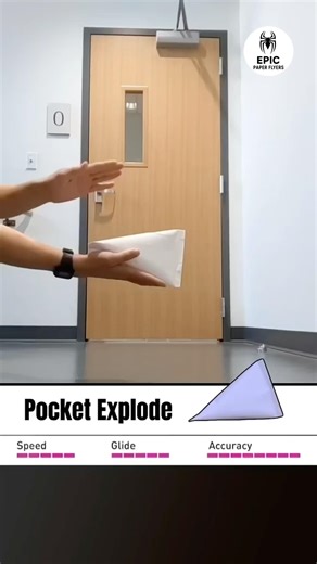 How to make Super Large exploding paperPopper EASY- Pocket Explode #origami #diy