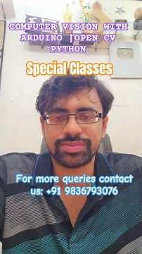 Computer Vision with Arduino | OpenCV Python Project Tutorial #OpenCV #Python #Arduino #AI #Tech