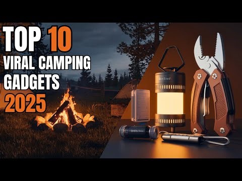 10 Viral Amazon Camping Gadgets That Are Actually Worth It (Best Outdoor & Survival Gear 2025)