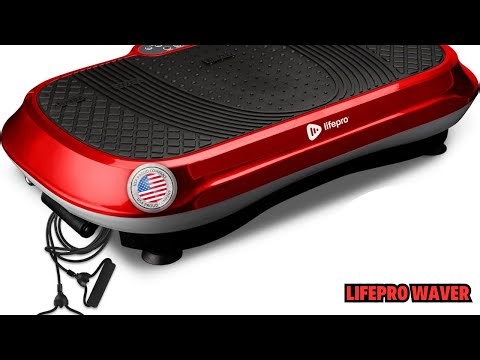 Lifepro Waver: Full-Body Vibration Plate Exercise Machine for Strength, Toning, and Fat Loss