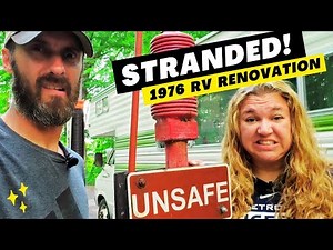 First Road Trip in Vintage Camper - What could go wrong?!? 1970's RV Renovation DIY