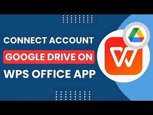 How To Connect Your Account With Google Drive On WPS Office App