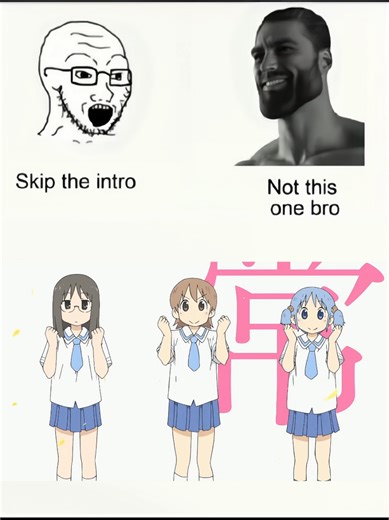 ヒャダインのじょーじょーゆーじょー (Hyadain no Joujou Yuujou) - Hyadain || Nichijou - OP 2 #anime #アニメ #animeedit #Nichijou #日常