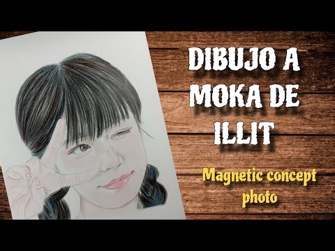 Las Más Virales | Dibujo a Moka de ILLIT | Dibujos de Kpop