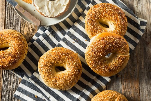 4-Ingredient Protein Bagel Recipe (No Yeast, No Boiling)