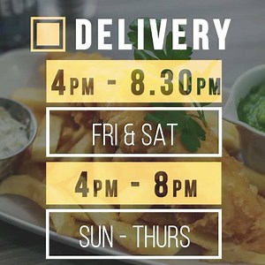 home delivery 4-8 | The Crispy Cod | Facebook