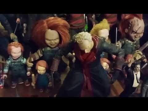 HUGE NECA MCFARLANE 80s 90s 00s MOVIE HORROR ACTION FIGURE COLLECTION 2025