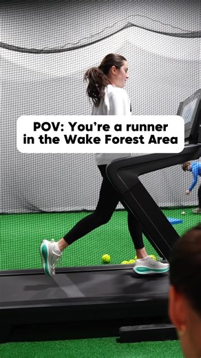 Runners in Wake Forest — want to run with less pain and more efficiency? Our running gait analysis breaks down how you move so we can build a plan that fits YOU.