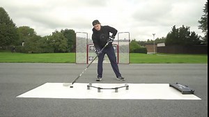 Better Hockey Extreme Skills Kit - Great Training Aid for Shooting, Passing, Puck Control and One Timers - Extra Large Shooting Pad with Puck Rebounder - Versatile Stickhandling Trainer