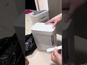 Unboxing and first test of my new Simplus 2in1 Dehumidifier & Air Purifier—budol from the 7.7 sale!
