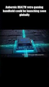 Anbernic RG477V Revealed: Dimensity 8300, 120Hz Display & Android 14