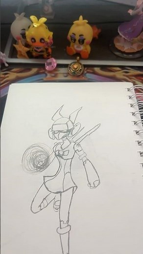 Sari Sumdac drawing from Transformers Animated