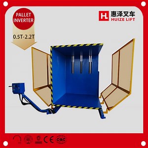 [Hot Item] Portable 500kg-2200kg Pallet Inverter/Pallet Turner/Pile Turner/Pallet Rotator