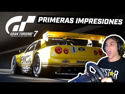 JUEGO GRAN TURISMO 7 por PRIMERA VEZ 😱 | Primeras Impresiones con Volante Logitech G29