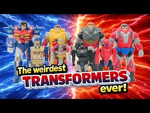 The Weirdest Transformers Ever... G1 Pretenders from 1988