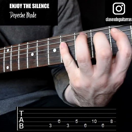 Depeche Mode | Enjoy The Silence | GUITAR TAB