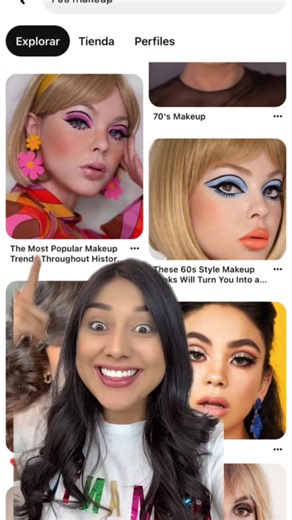 70's Disco Party Makeup Look