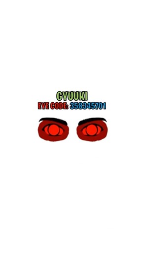 👁️BEST SHINDO CUSTOM EYE CODES 2026 PART 1👁️