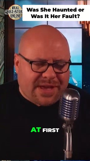 She felt something behind her, close enough to feel the air thicken. Breathing on her neck, always there. She believed stress weakened her faith, opening doors. A poltergeist she created by not being strong enough. Can she stop it? #RealGhostStoriesOnline #Poltergeist #Haunted #GhostStories #Paranormal #ScaryStories | Real Ghost Stories Online