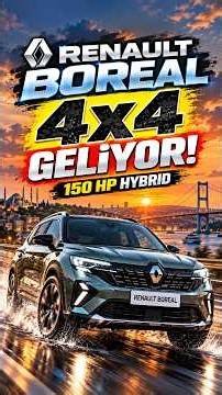 🔋Renault Boreal Hybrid 4x4 150 HP Is Coming