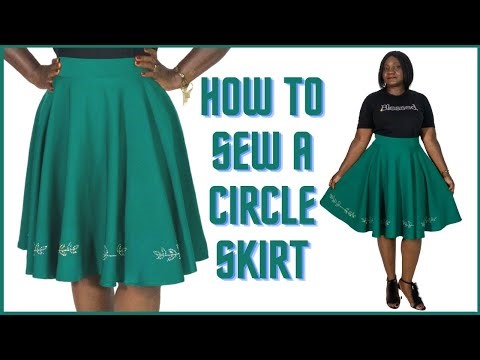 How to Sew a Full Circle Skirt