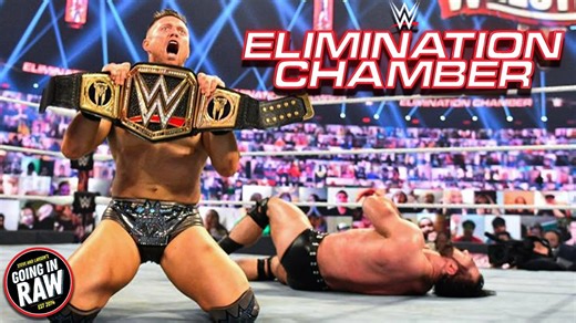 Reviewing shock finish at WWE Elimination Chamber 2021 full show (3 of 3)