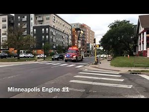 Minneapolis Fire 1st Alarm Response