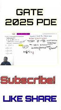 gate 2025 pde | solve 1D heat equation ∂u/∂t-(∂^2 u)/∂x^2 =0 ,u(0,t)=u(π,t)=0 ,u(x,0)=sin4x cos3x