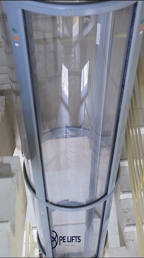 Pneumatic Vacuum Elevator Installation Process I PVE Elevator Fixing at homme. #residentialelevator