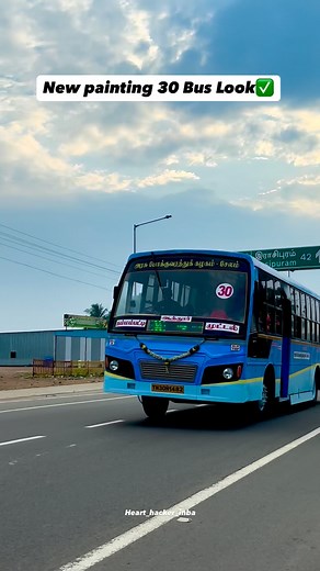 TN77🌴🌅 on Instagram: "30 bus new look 👀💙"