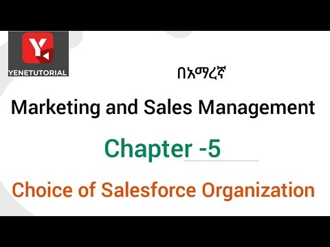 #salesmanagement | chapter -5 | salesforce size determination | in Amharic ‪@yenetutorial‬