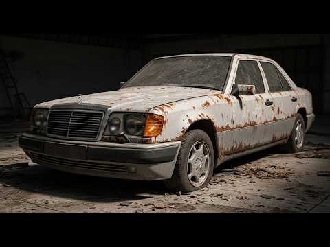 ASMR Car Restoration! 1992 Mercedes-Benz 500E Full Restoration Rebuild