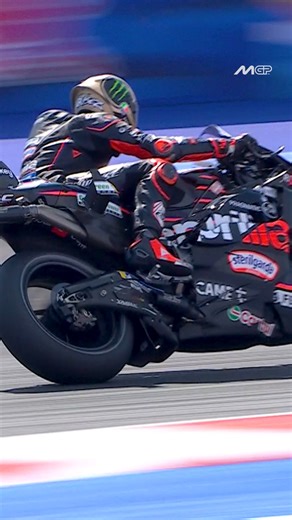 Now, that's how you celebrate a Wednesday! 🤩 With an epic wheelie 🔥 #MotoGP | MotoGP