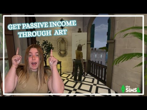 This Sims 4 Mod Gives You PASSIVE INCOME From Art?! 🎨💰