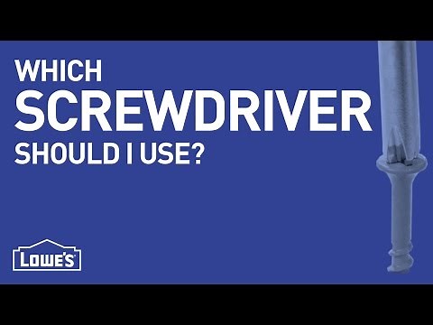 Which Screwdriver Do I Use? | DIY Basics